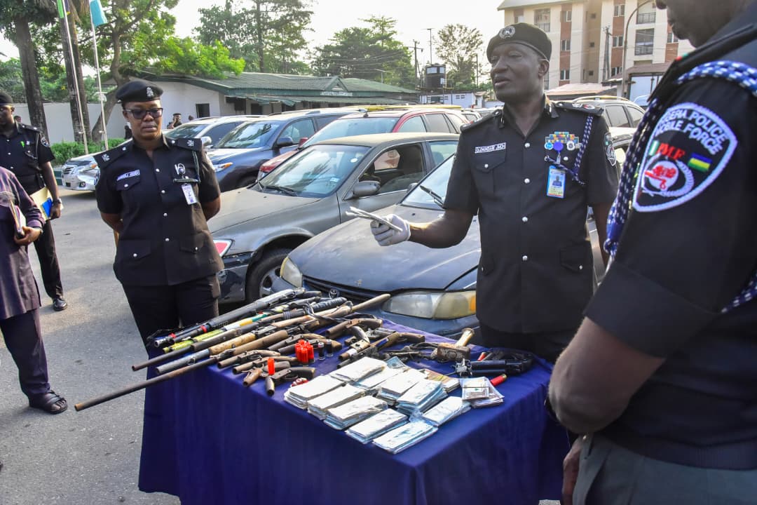 Police Detain Suspect Behind Bomb Threats to Lagos Schools, as CP Showcases Suspects, Recoveries