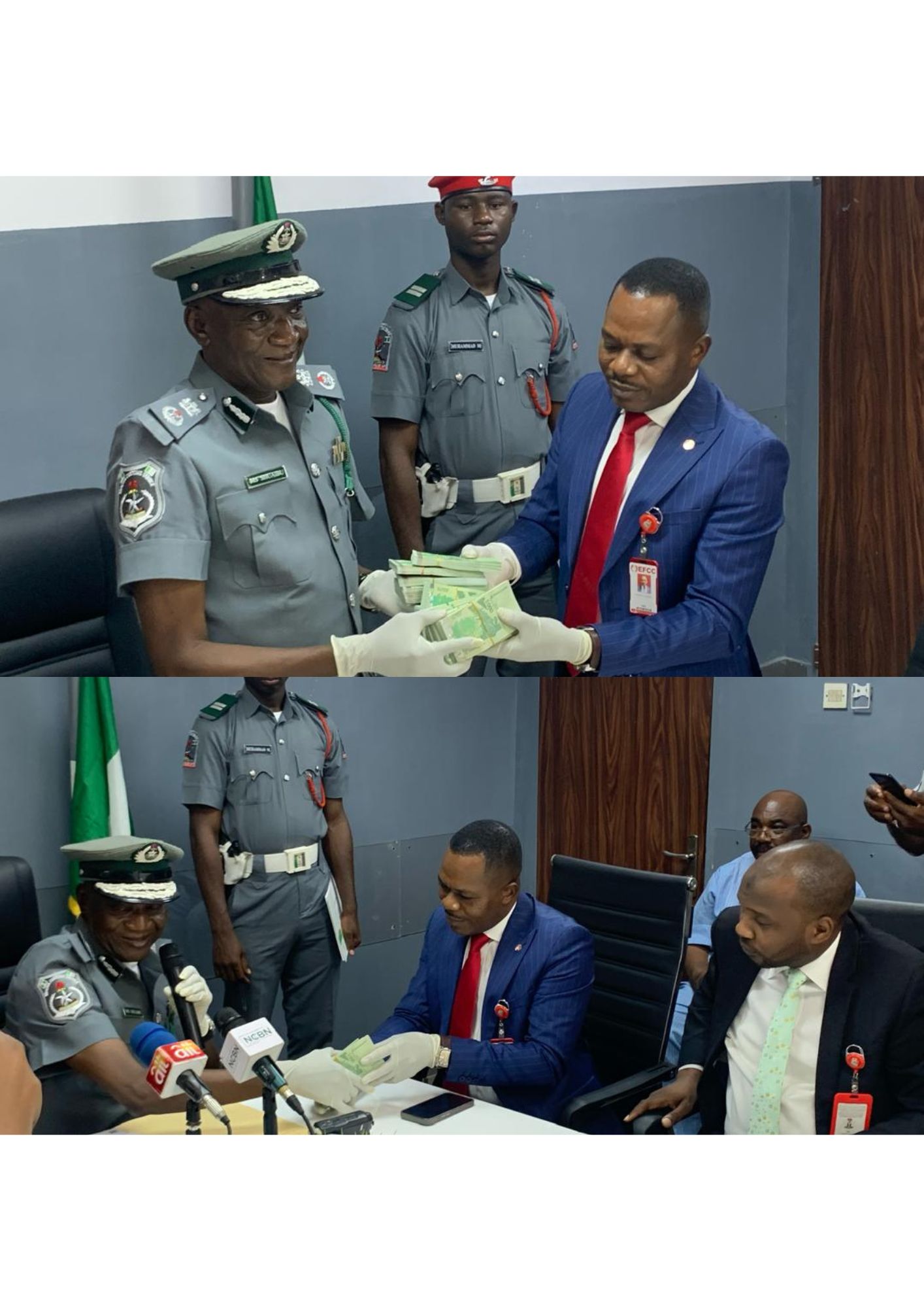 EFCC INVESTIGATES CFA-7 MILLION SEIZED BY CUSTOMS AT IDIROKO BORDER, OGUN STATE