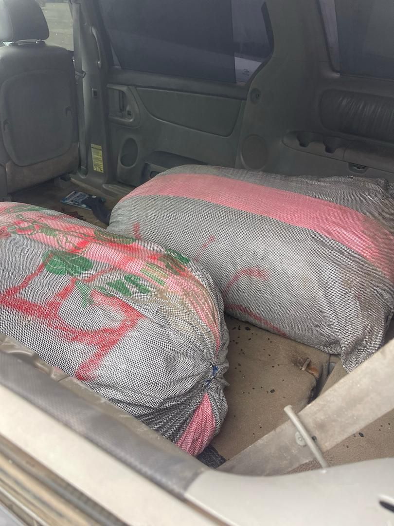 POLICE RECOVER TOYOTA SIENNA USED TO SMUGGLE CANNABIS IN OJO, LAGOS