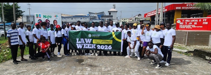 NBA Eti-Osa Ushers in 2026 Law Week with Health Walk, Jumat Prayers, Thanksgiving Service