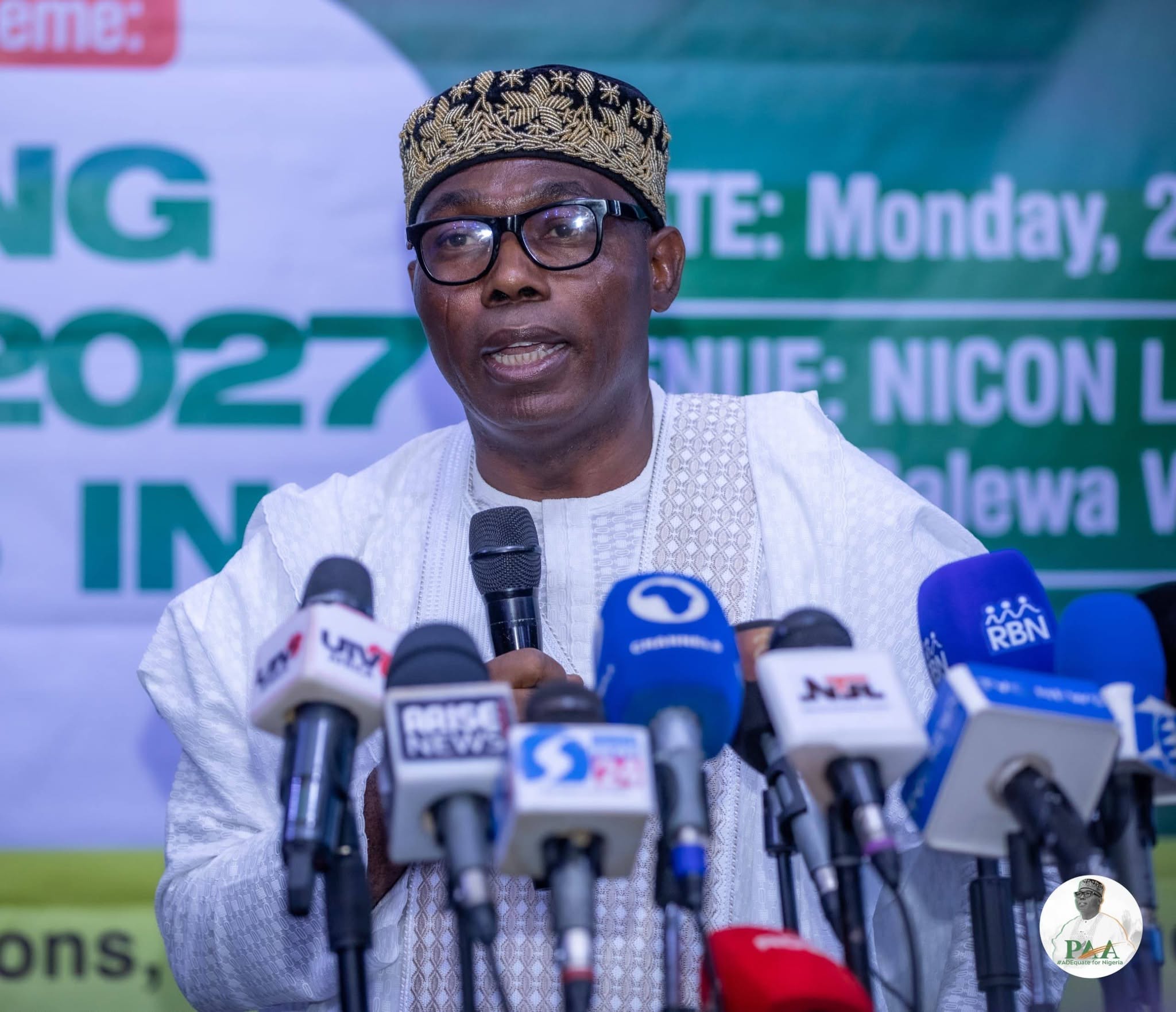 SDP's ADEWOLE ADEBAYO Offers to Join Legal Battle Against Court Deregistration of ADC and 4 Others
