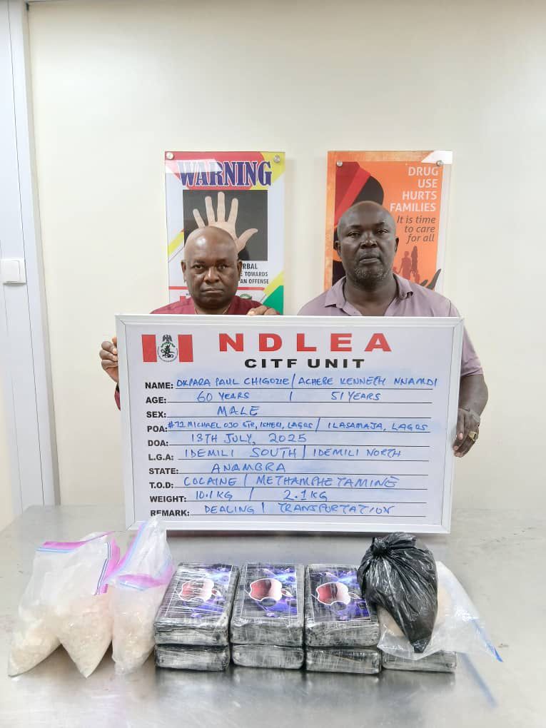 NDLEA NABS WANTED DRUG KINGPIN AFTER SEVEN-YEARS SURVEILLANCE