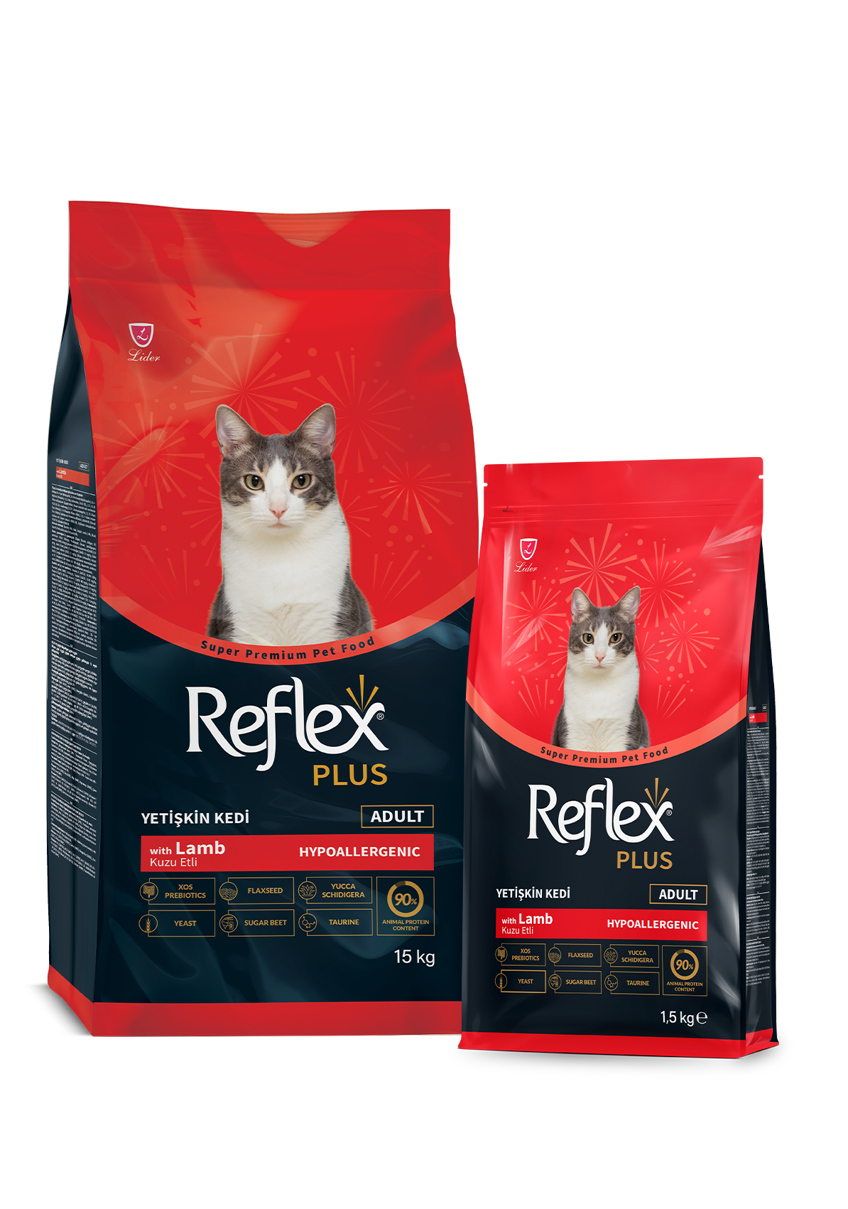 Reflex Plus Adult Cat Food with Lamb