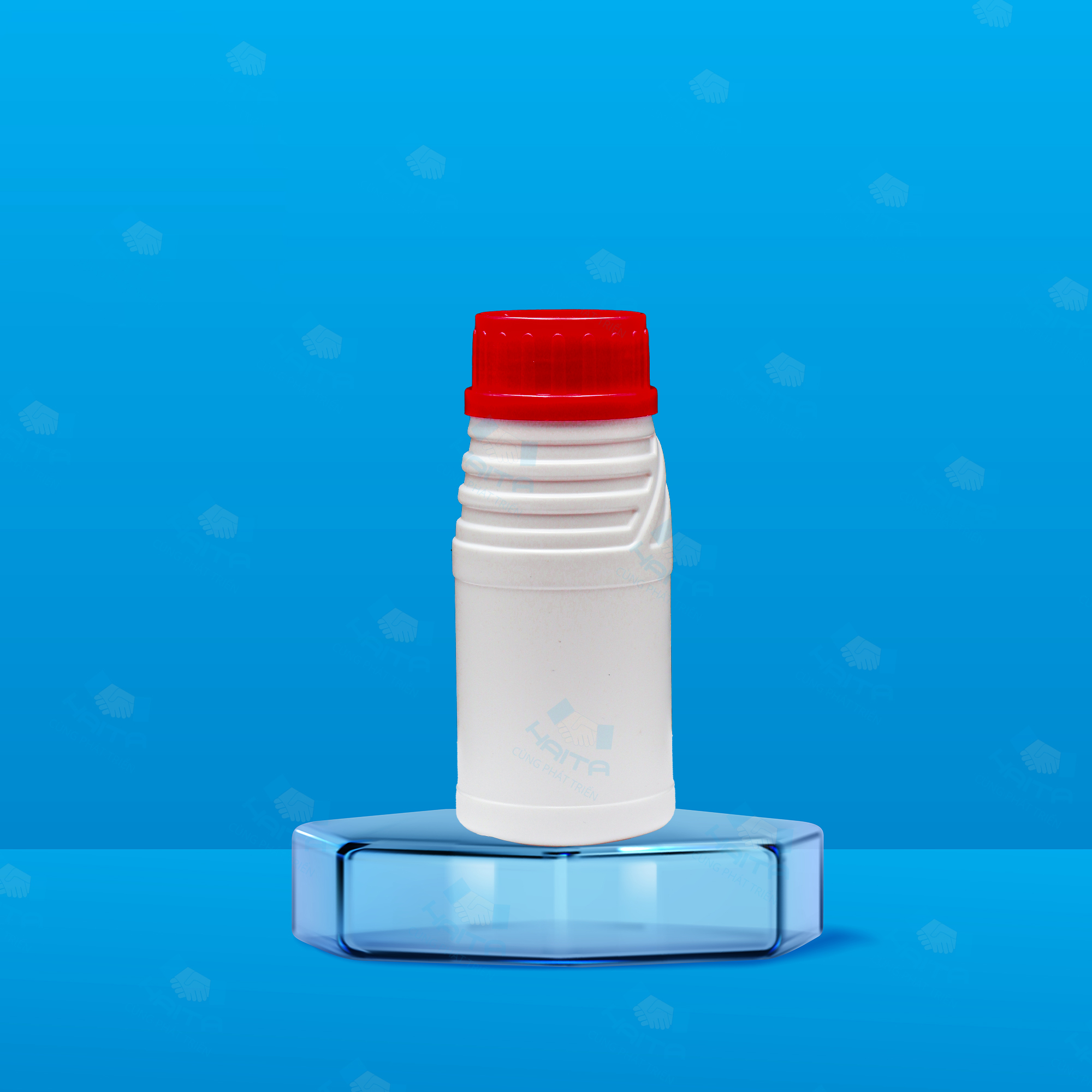 Chai HDPE tròn 250ml Ø44