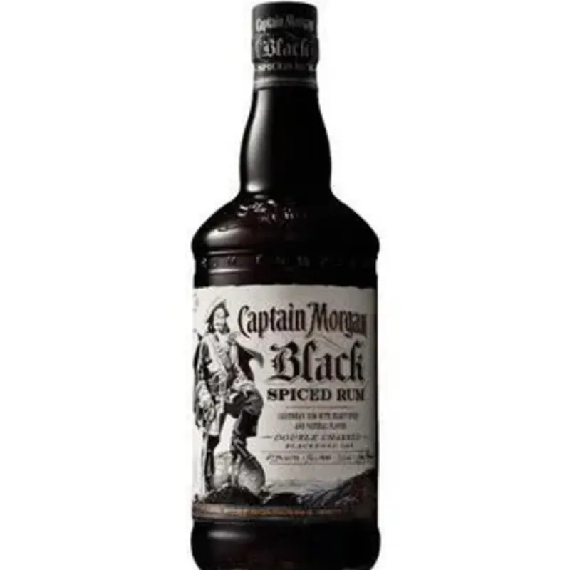 Captain Morgan Black Spiced Rum 1L