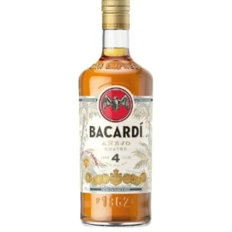 Bacardi Anejo Cuatro 4 Years 750L