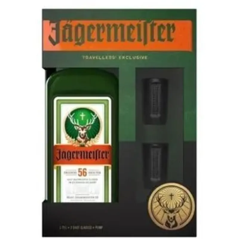 Jagermeister Gift Pack750ml