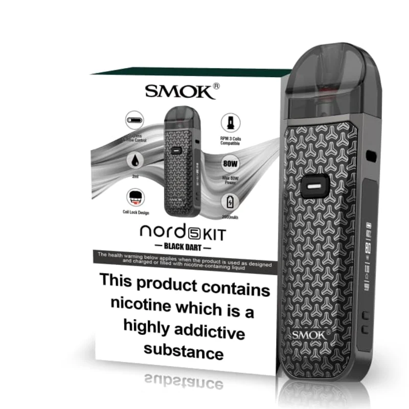 SMOK NORD 5 80W Pod System-black dart