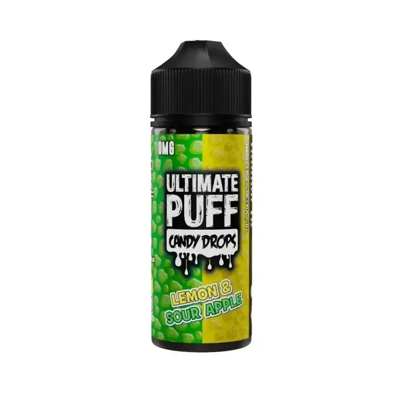 Lemon & Sour Apple Ultimate Puff Candy Drops 120ml