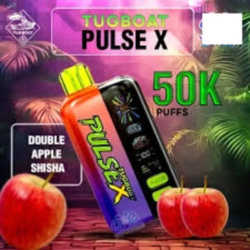 Double Apple Shisha Tugboat Pulse X