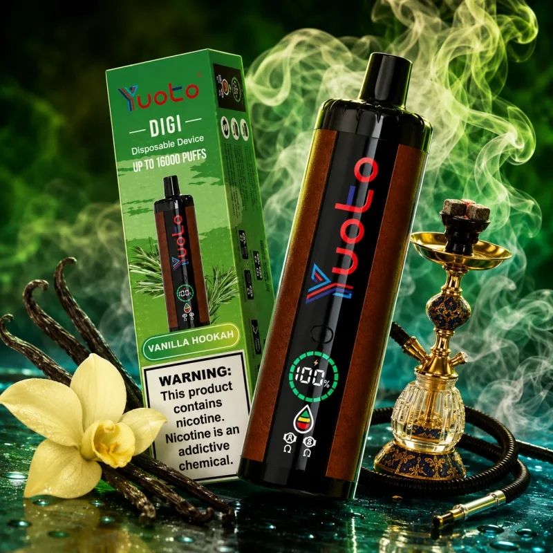 Vanilla Hookah Yuoto Digi 15K PUFFS