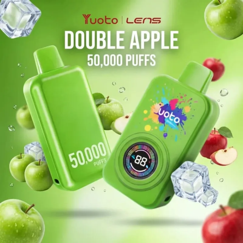 Double Apple Yuoto Lens 50K Puffs