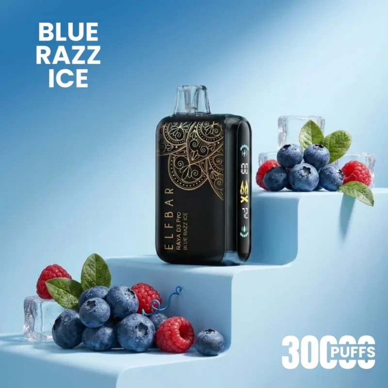 Blue Razz Ice Elfbar Raya D3 Pro