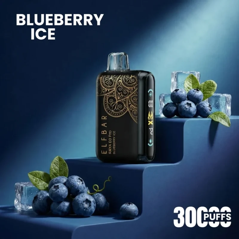 Blueberry Ice Elfbar Raya D3 Pro