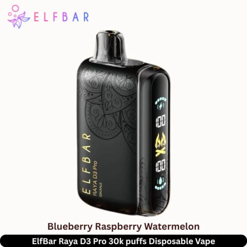 Blueberry Raspberry Watermelon Elfbar Raya D3 Pro