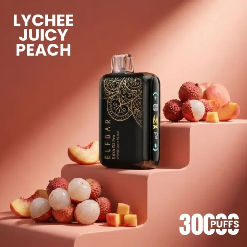 Lychee Juicy Peach Elfbar Raya D3 Pro
