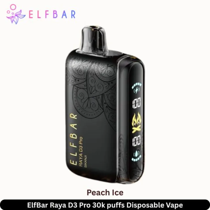 Peach Ice Elfbar Raya D3 Pro
