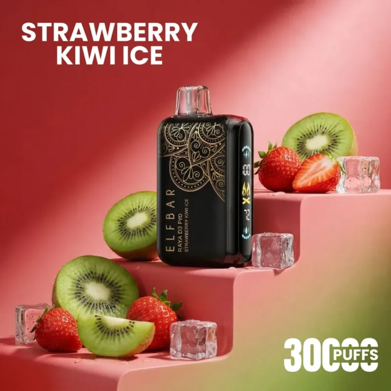 Strawberry Kiwi Ice ELFBAR RAYA D3 PRO