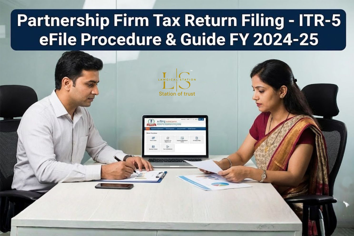 Partnership Firm Tax Return Filing - eFile Procedure