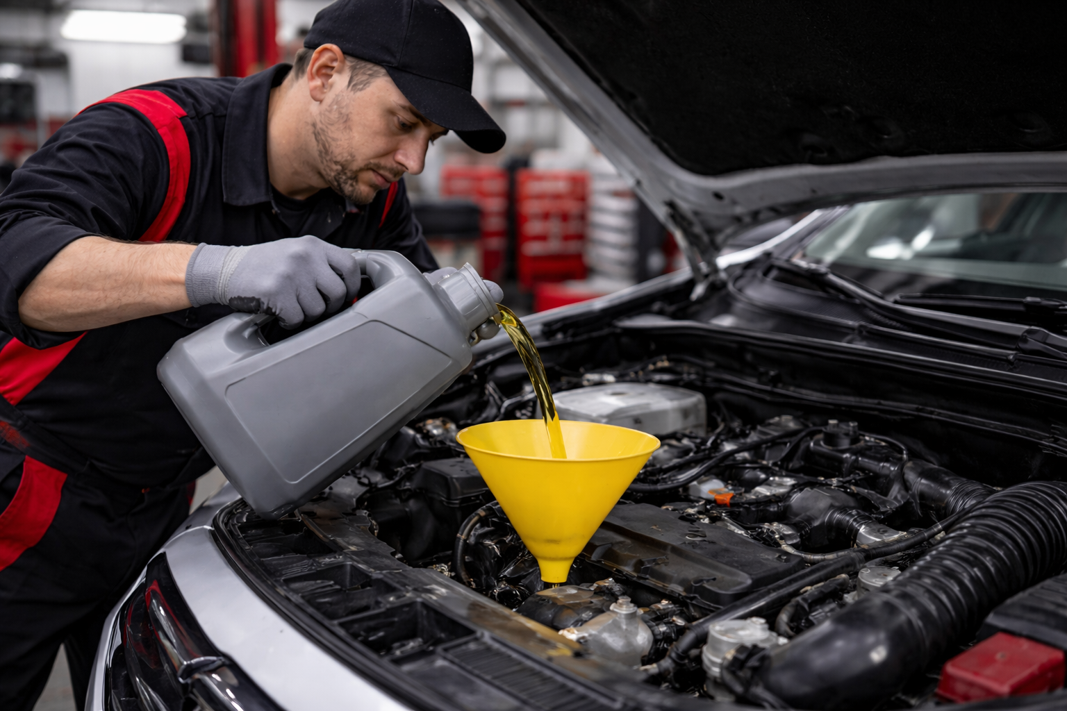 Oil Change & Fluid Service