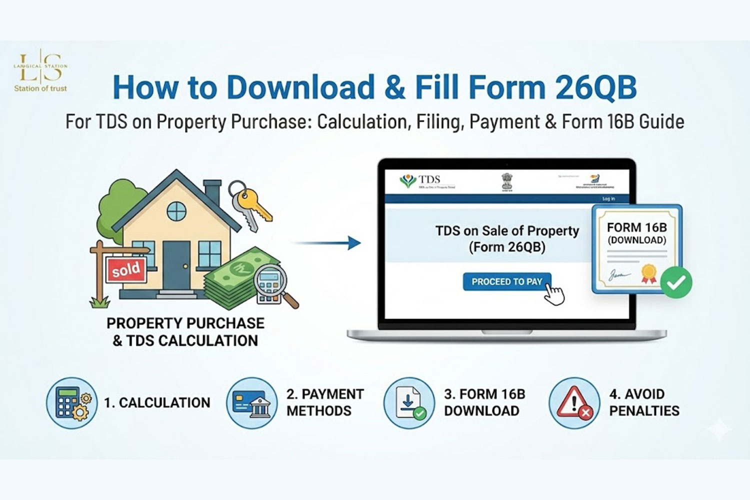 How to Download and Fill Form 26QB for TDS on Property Purchase