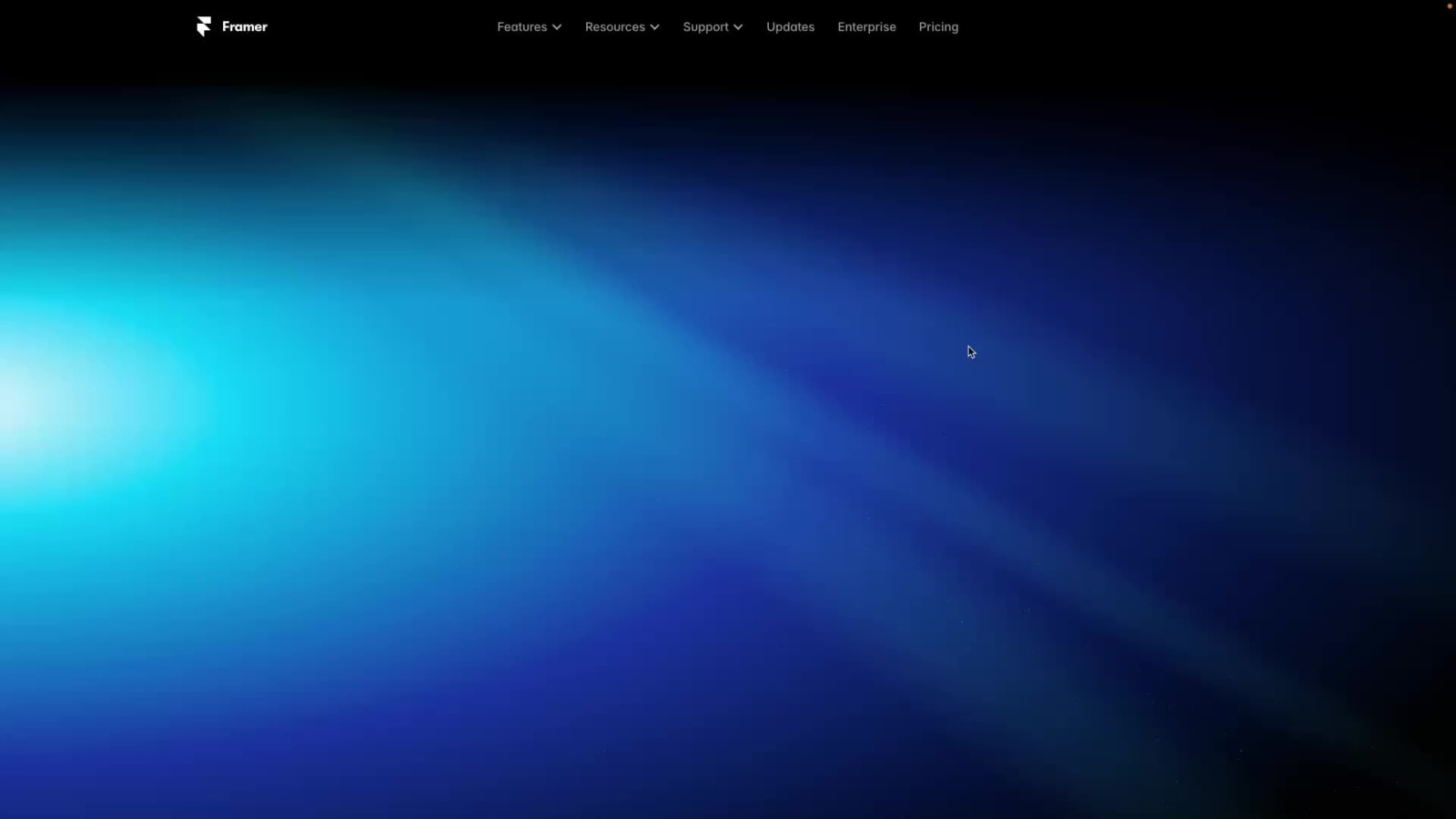 Screenshot of Framer