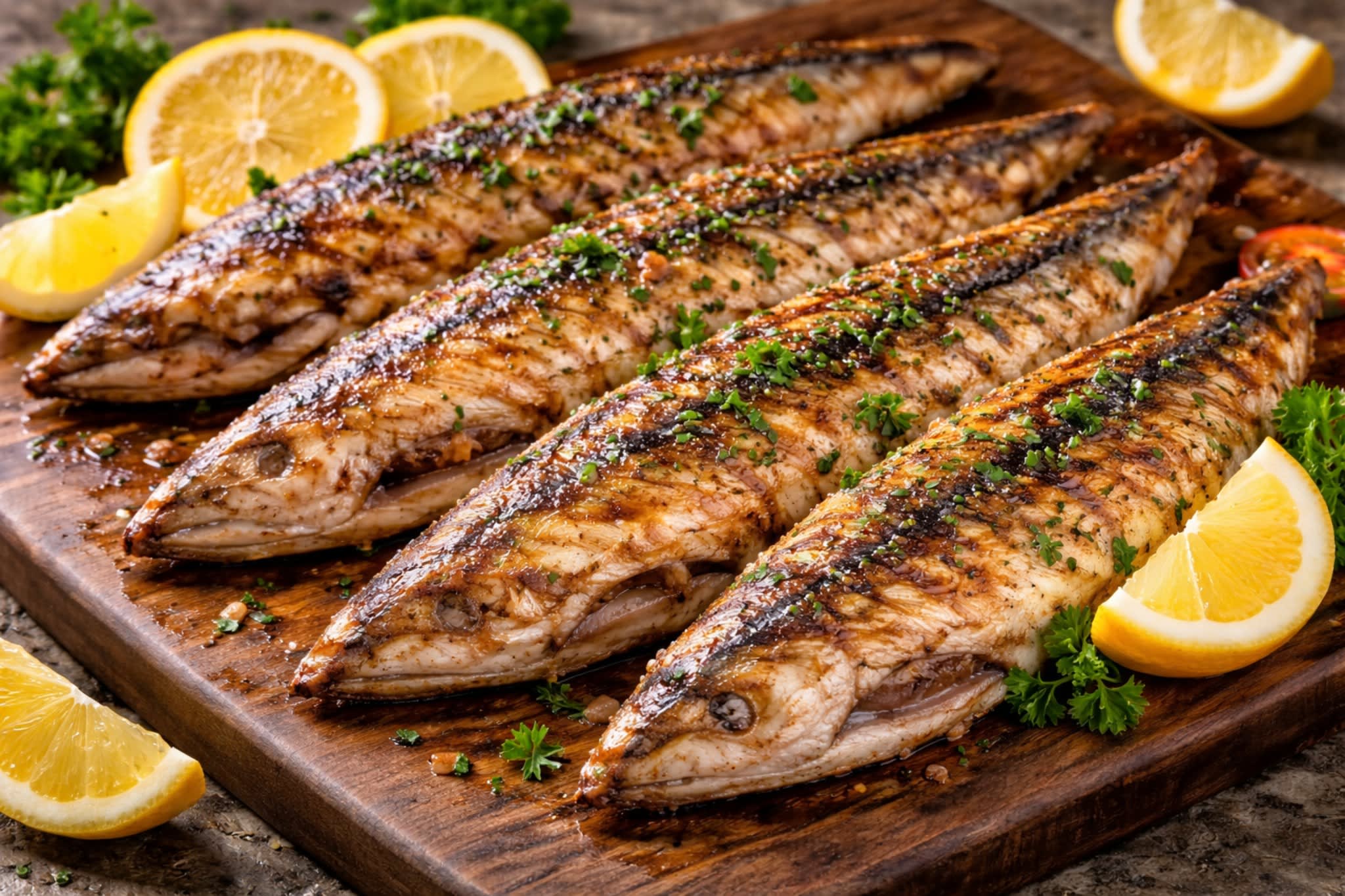 GRILLED TITUS FISH FILLET ( DEBONED)