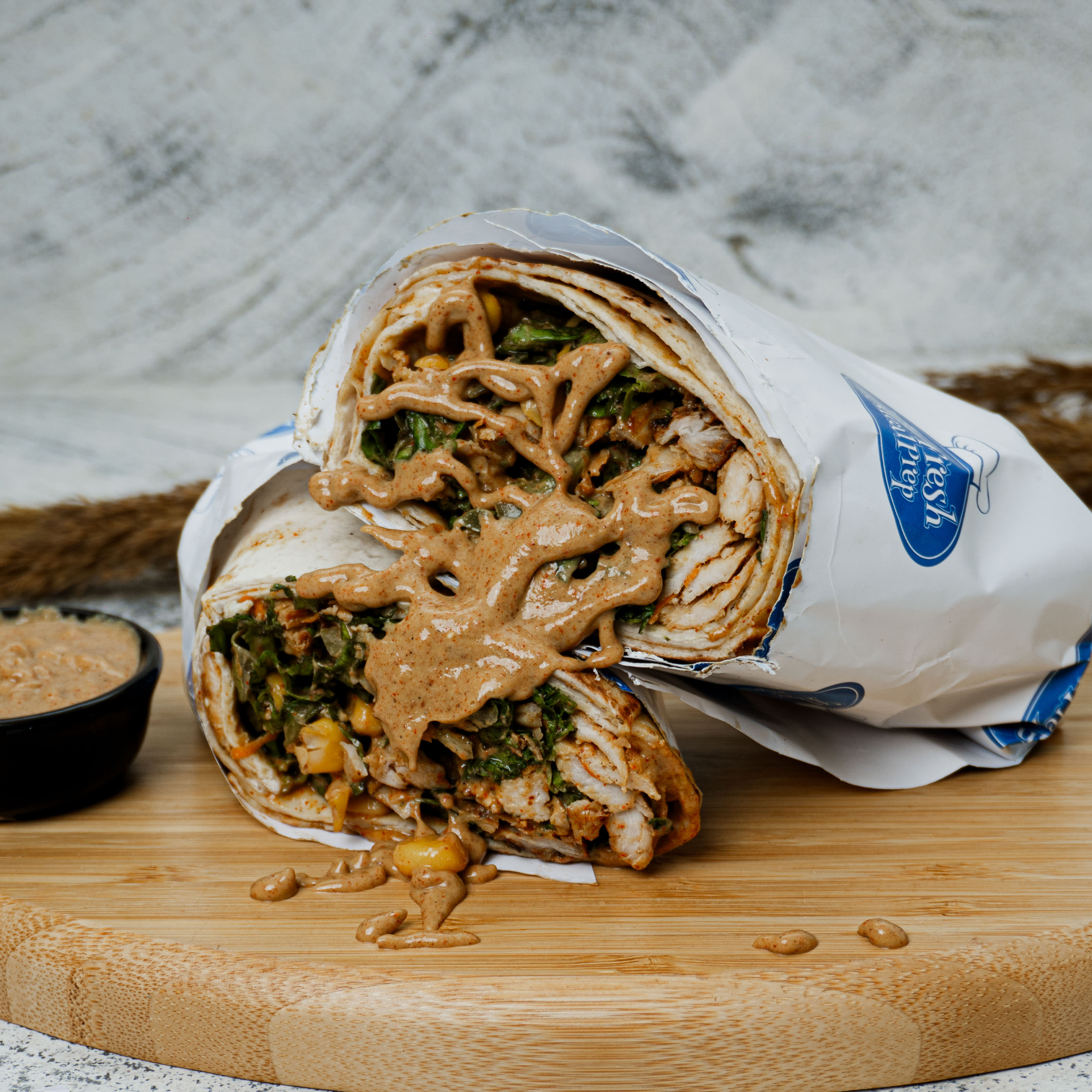 Chicken tortilla wrap