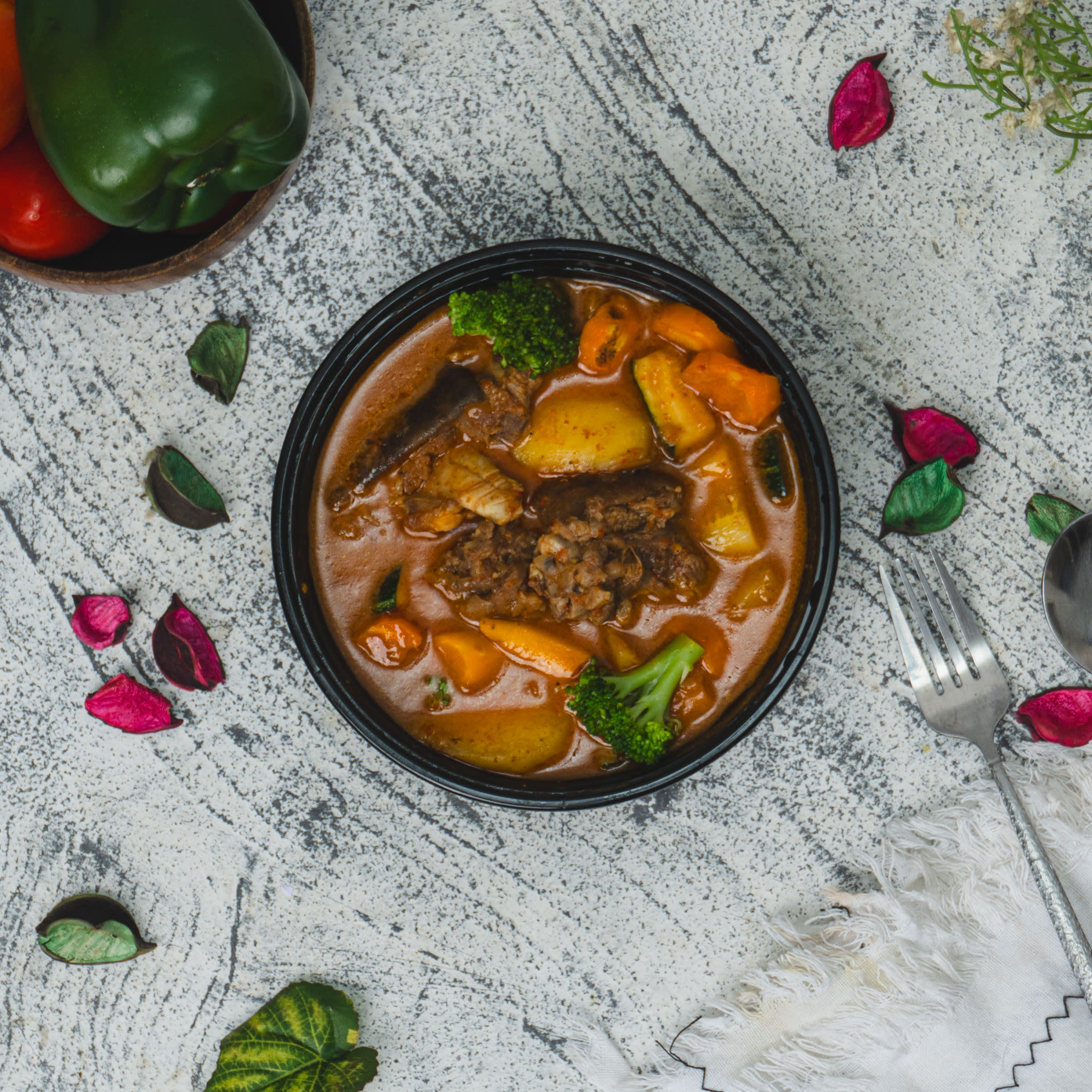 Irish Potatoes Chicken Pepper soup