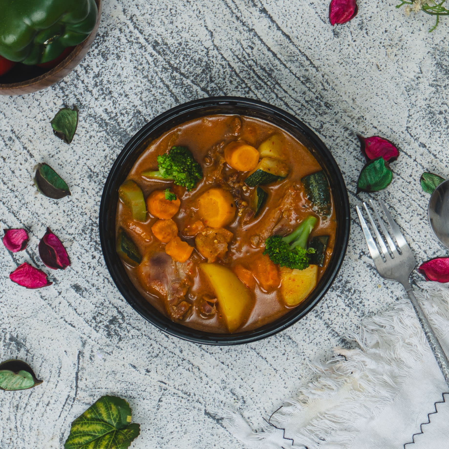 Irish Potatoes Chicken Pepper soup