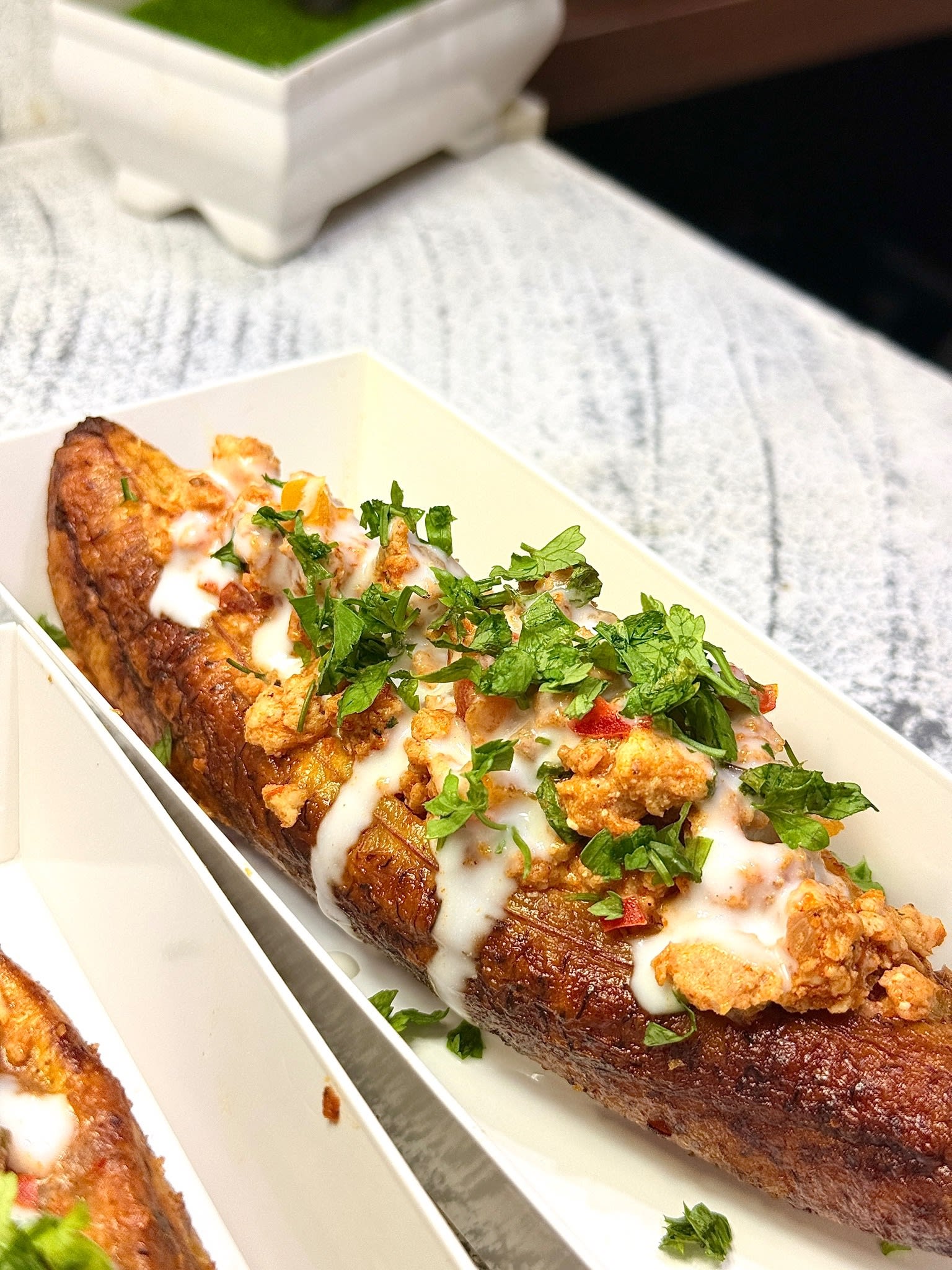 Plantain & Chicken Tacos