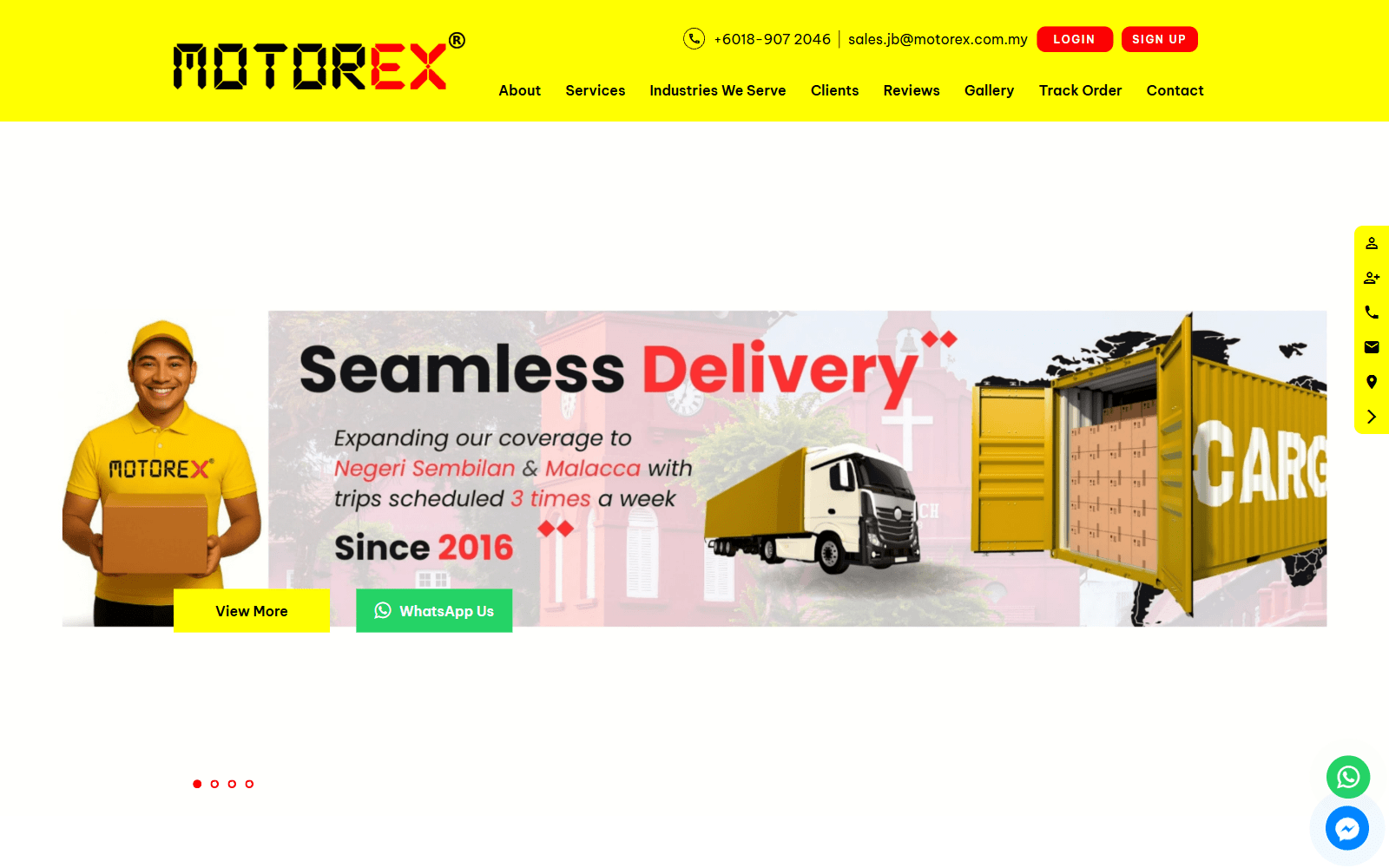 Motorex — screenshot