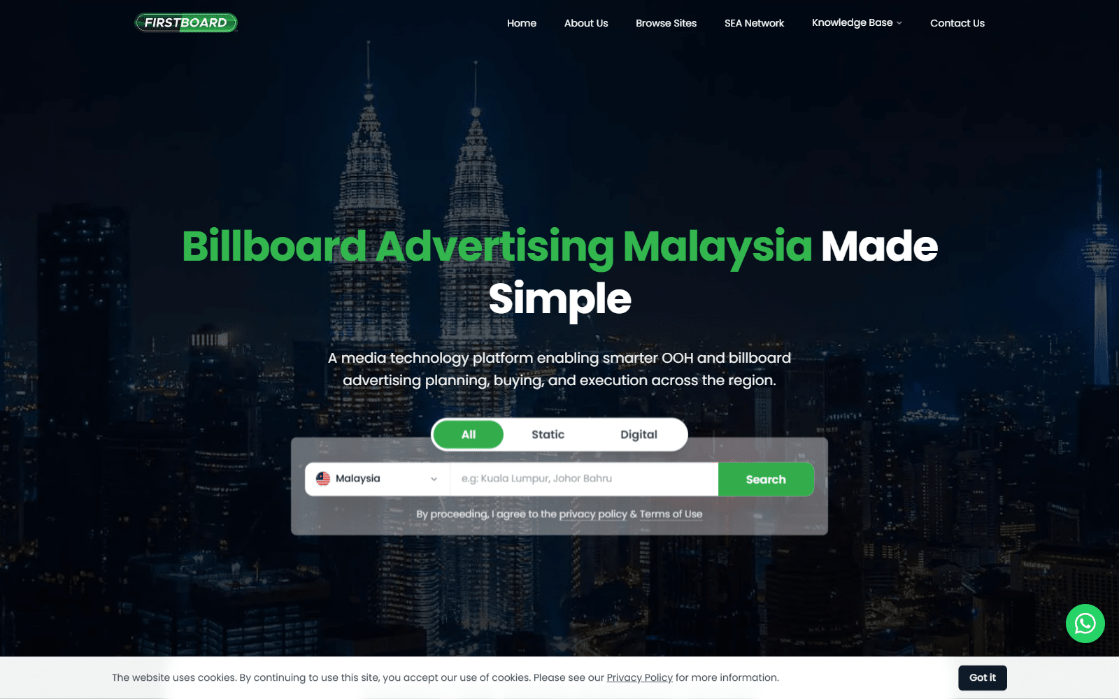 Firstboard — screenshot