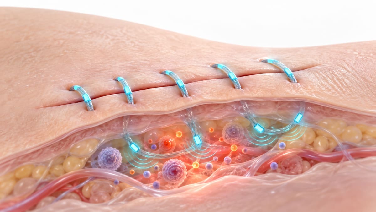 SMART SUTURES: What If Your Stitches Could Detect Infection Before Your Doctor Can?