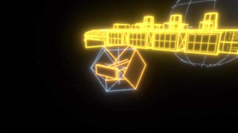 The frame of a new station taking shape beside the Titanoboa, where every commander can see it.