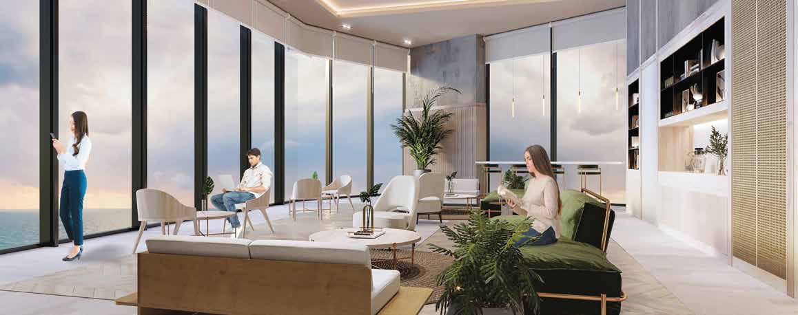 Panoramic sky lounge