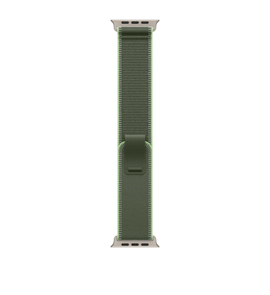 49mm Green/Neon Trail Loop - S/M - Natural Titanium Finish in Pakistan at Apple Official Pakistan