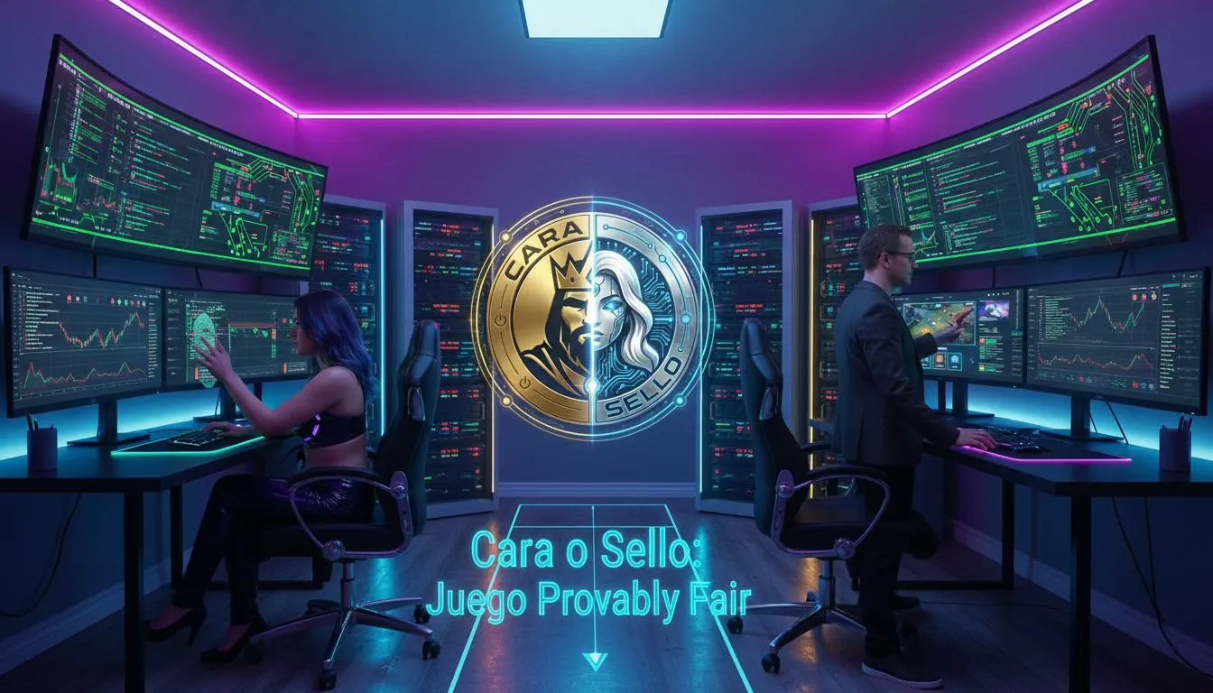 Cómo funciona Cara o Sello: Guía completa del juego Provably Fair