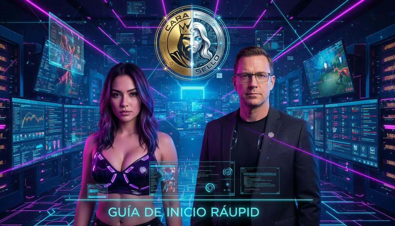 Guía de inicio rápido: Tu primera partida en Cara o Sello