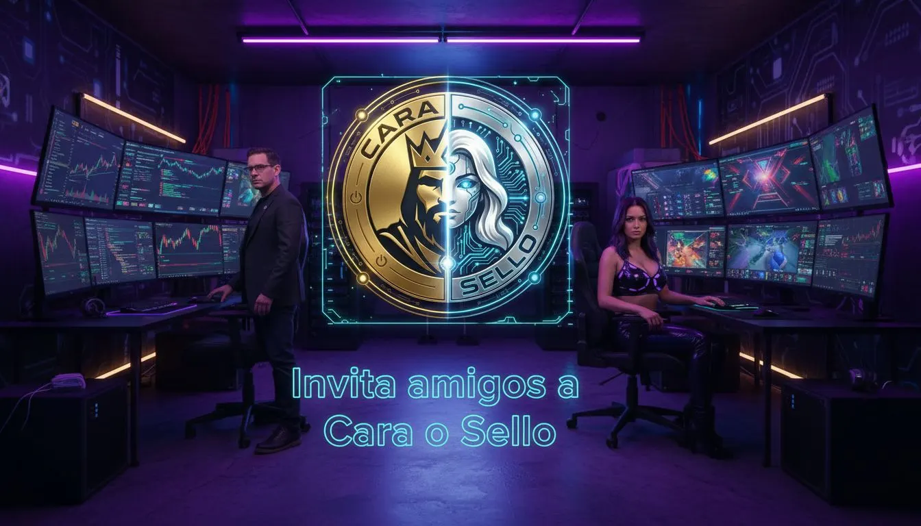 Cómo invitar amigos a Cara o Sello y ganar recompensas