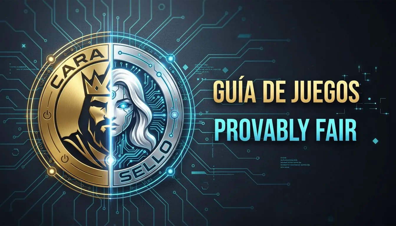 Cómo funciona Cara o Sello: Guía completa del juego Provably Fair
