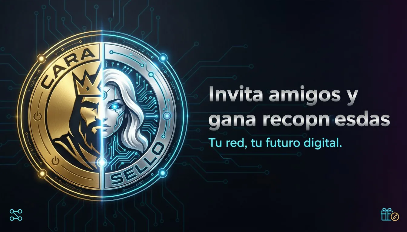 Cómo invitar amigos a Cara o Sello y ganar recompensas