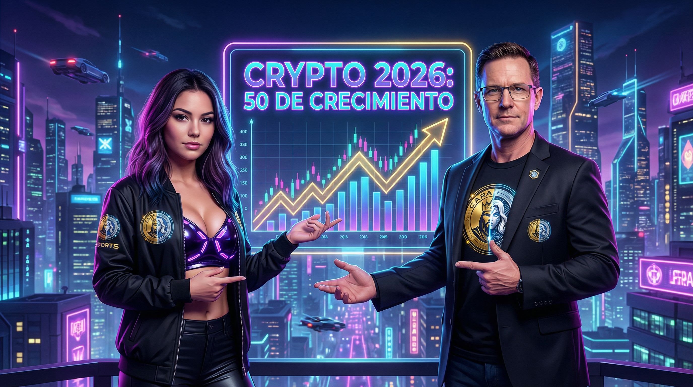 Crypto 2026: 50% de crecimiento