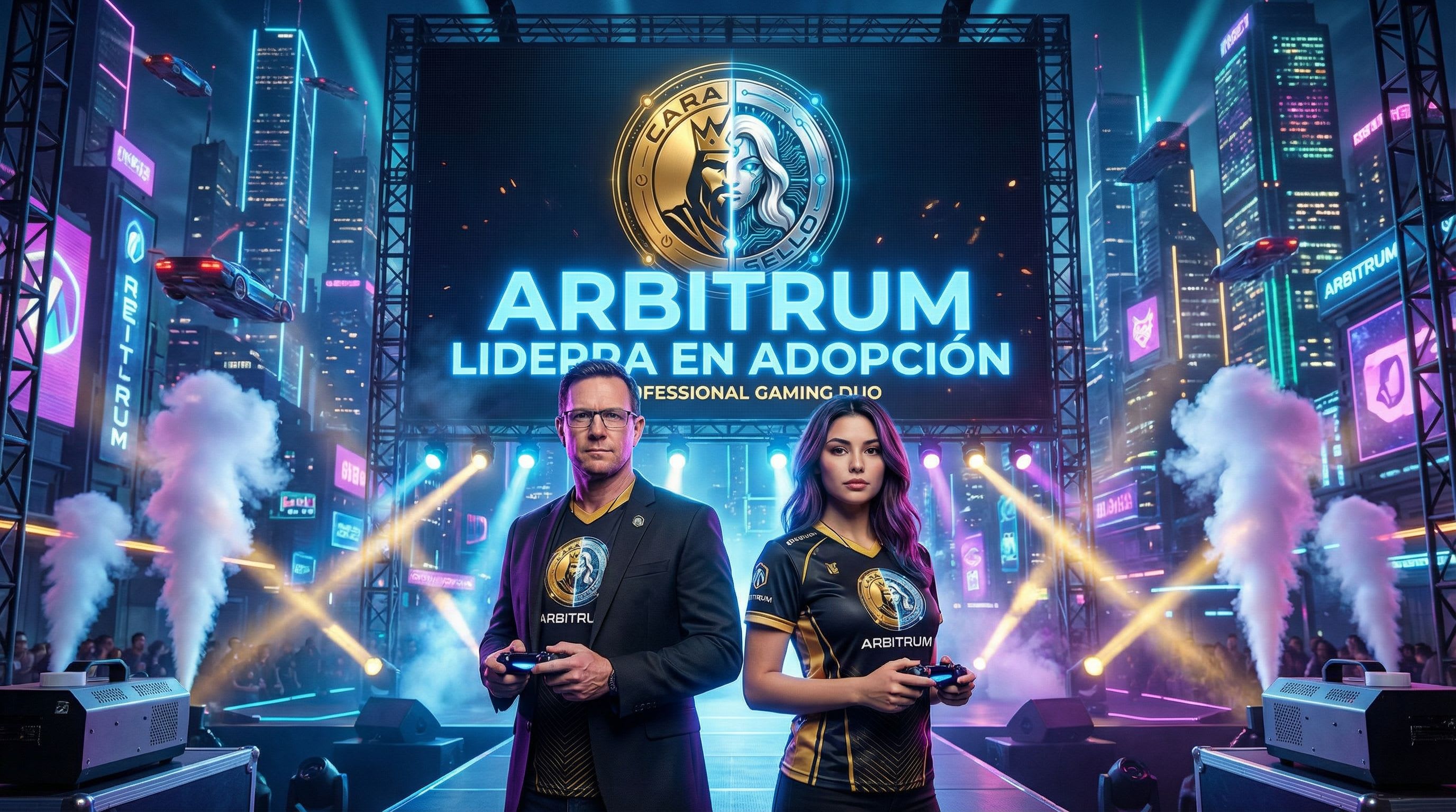 Arbitrum lidera en adopción: Un análisis del mercado crypto y gaming blockchain