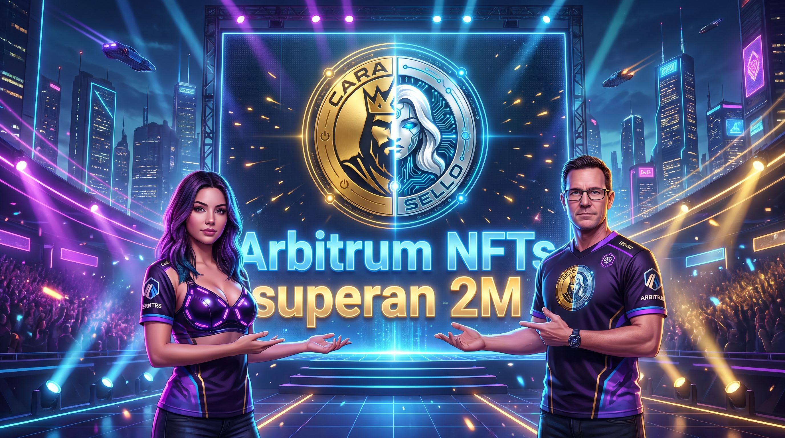 Arbitrum NFTs superan los 2 millones: Un hito en el mercado de criptomonedas