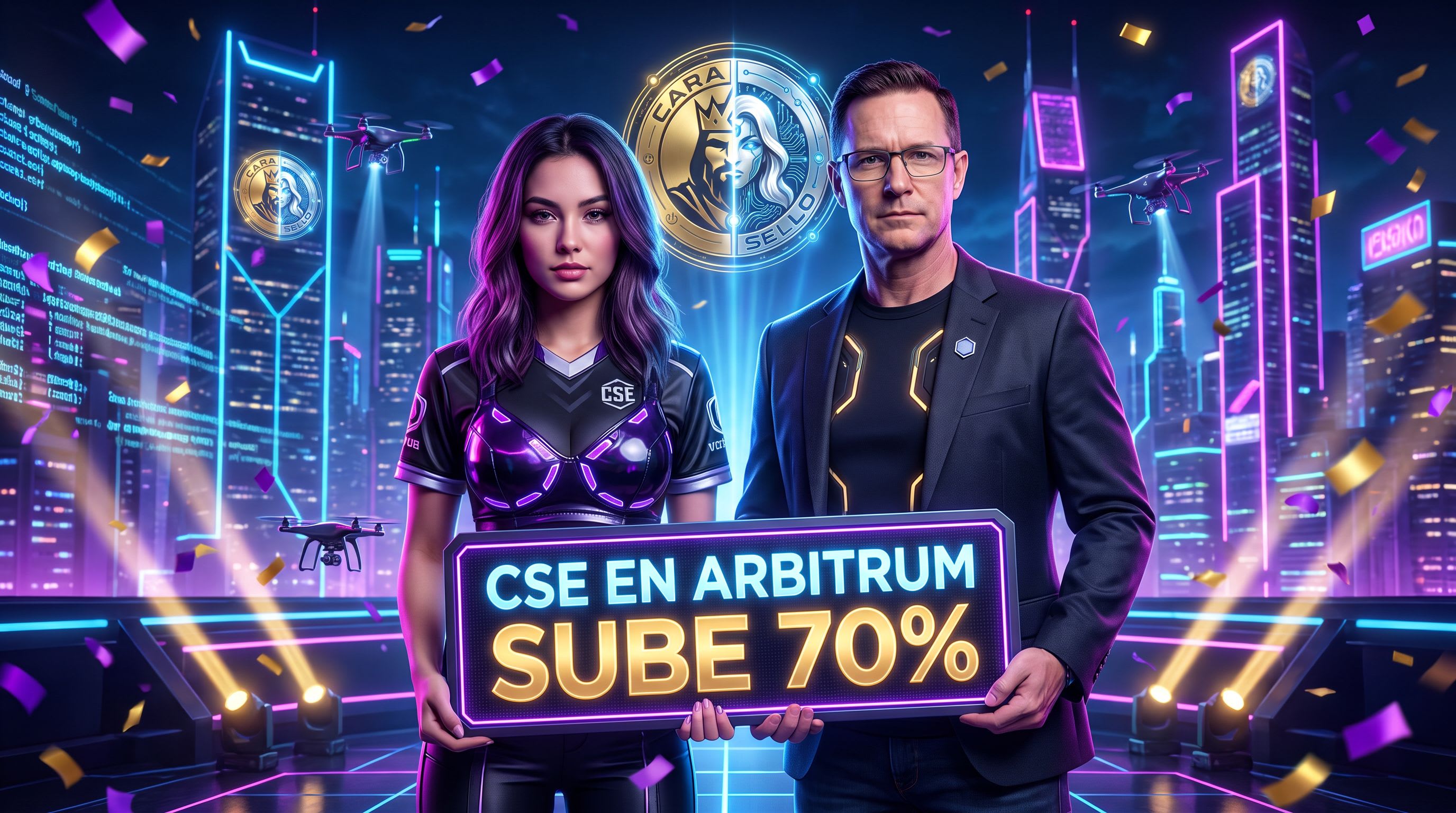 CSE en Arbitrum sube 70%: ¿Qué implica esto para el mercado crypto y gaming?