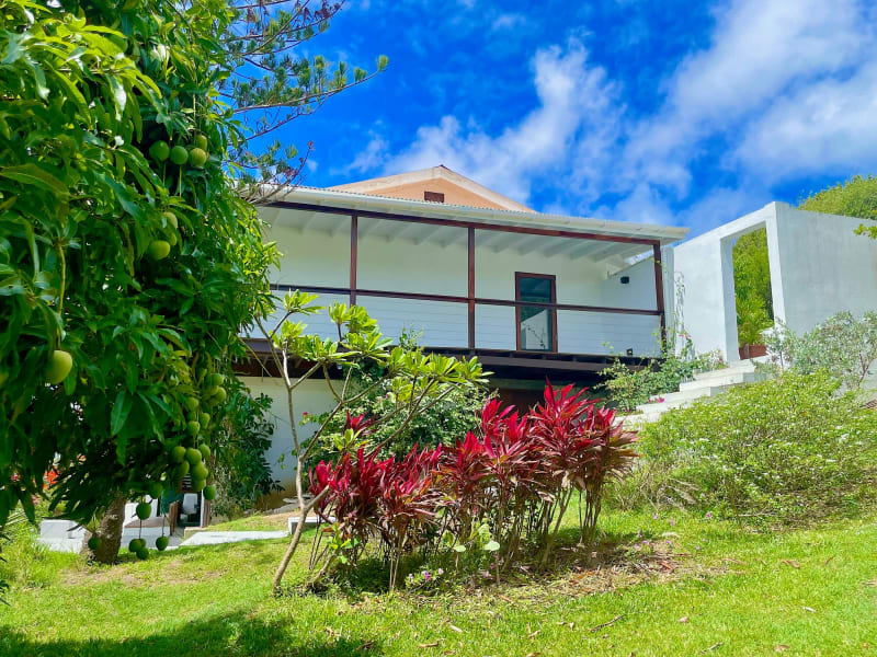 Exterior north face of Calabash villa