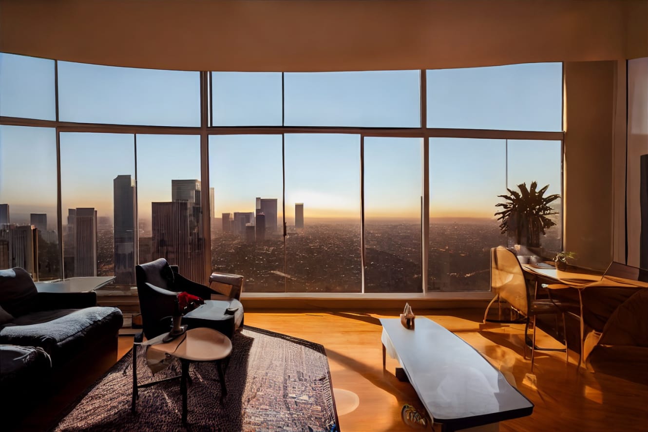 An image of an empty room