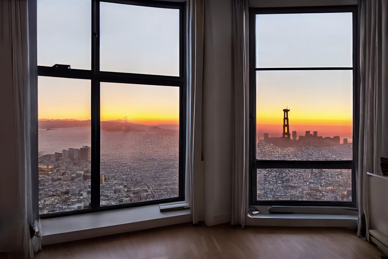 An image of an empty room