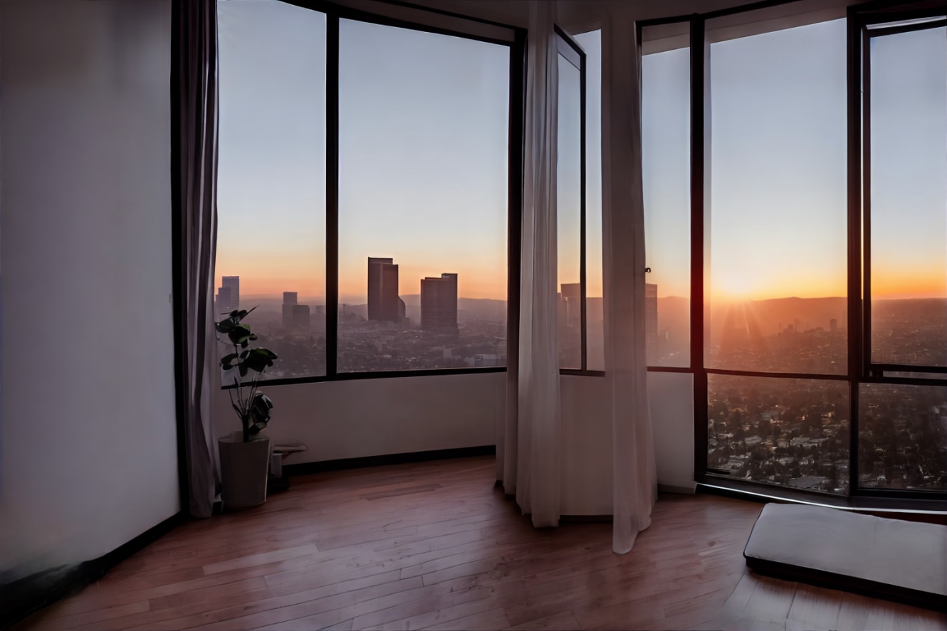 An image of an empty room